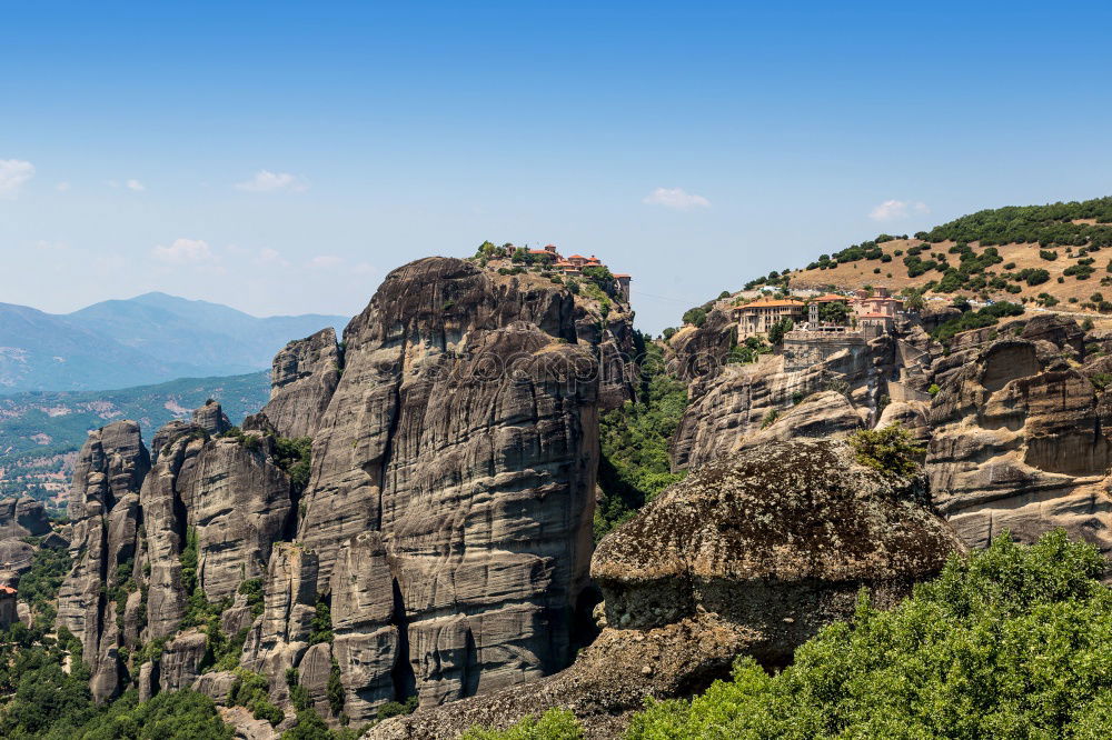 Similar – Landscape with rocks on famous Montserrat mountain