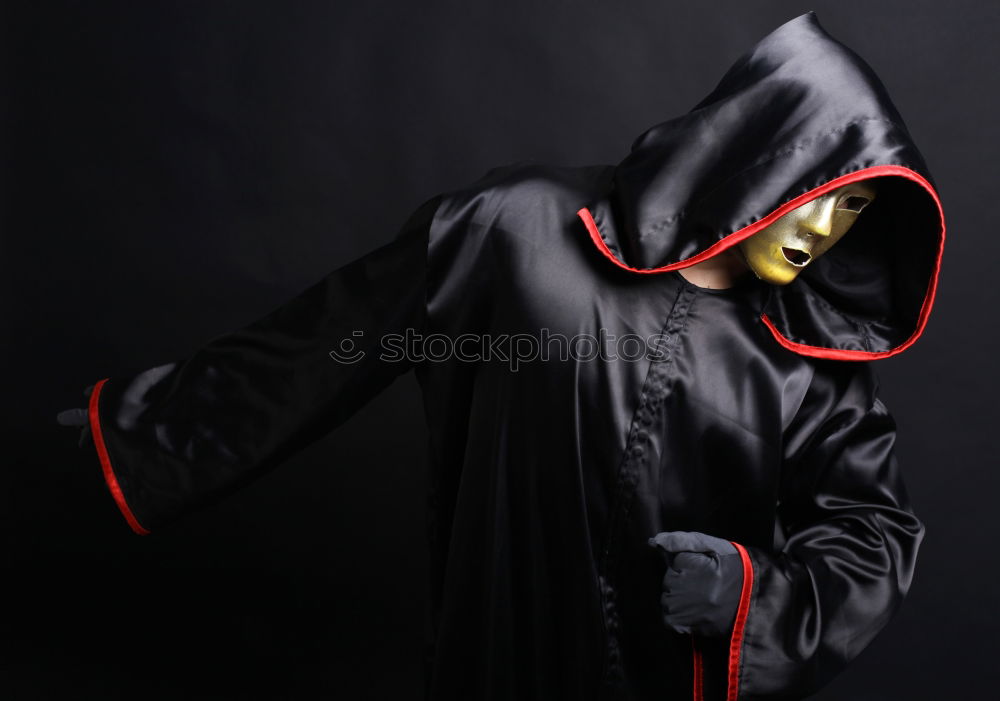 Image, Stock Photo gasmask Human being