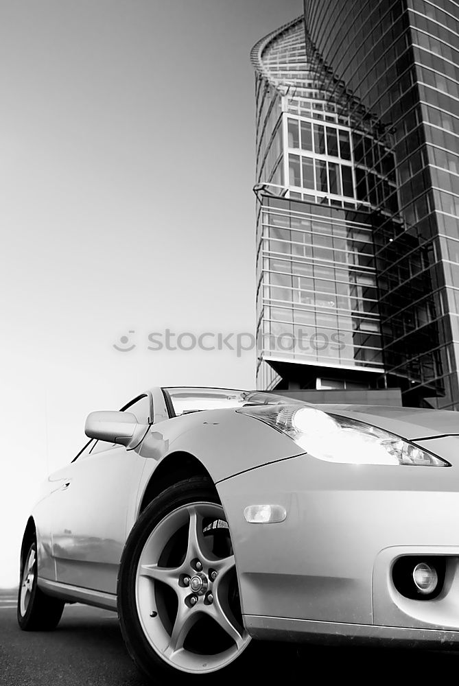 Image, Stock Photo My block Vintage car