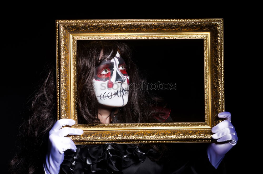 Similar – Image, Stock Photo bloody partyVIII Skin Face