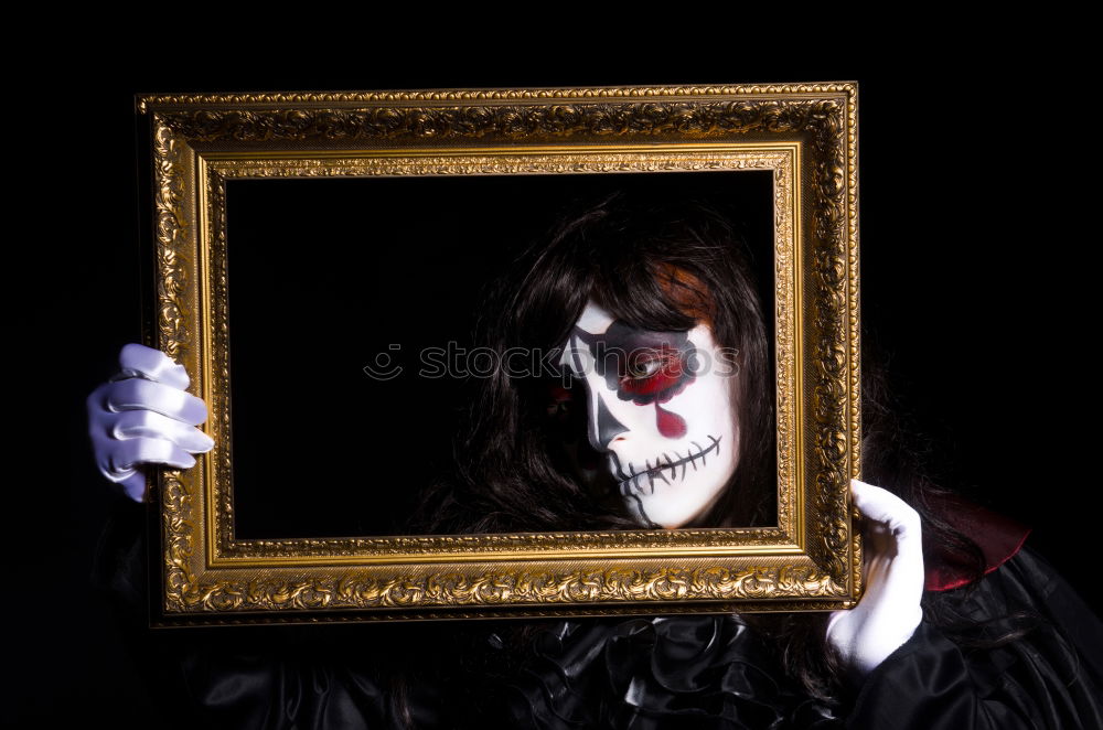 Similar – Image, Stock Photo bloody partyVIII Skin Face