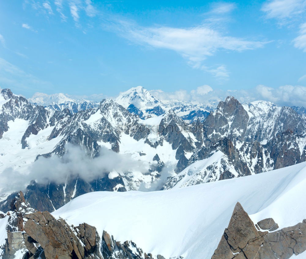 Similar – Image, Stock Photo wonderfull winter day on the Zugspitze