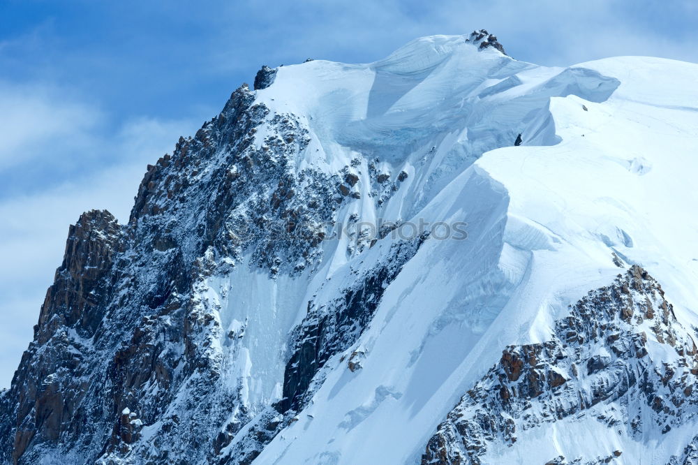 Similar – Image, Stock Photo Madonna on Ice Climbing