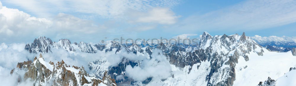 Image, Stock Photo View from the Unterberg to the Ötscher