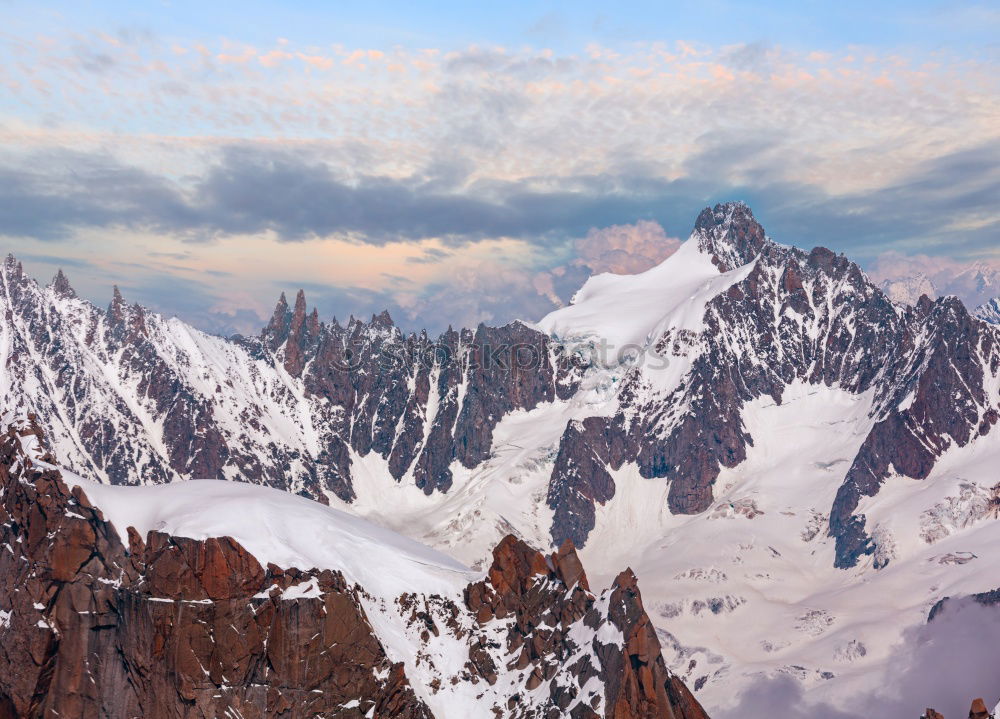 Similar – Image, Stock Photo wonderfull winter day on the Zugspitze