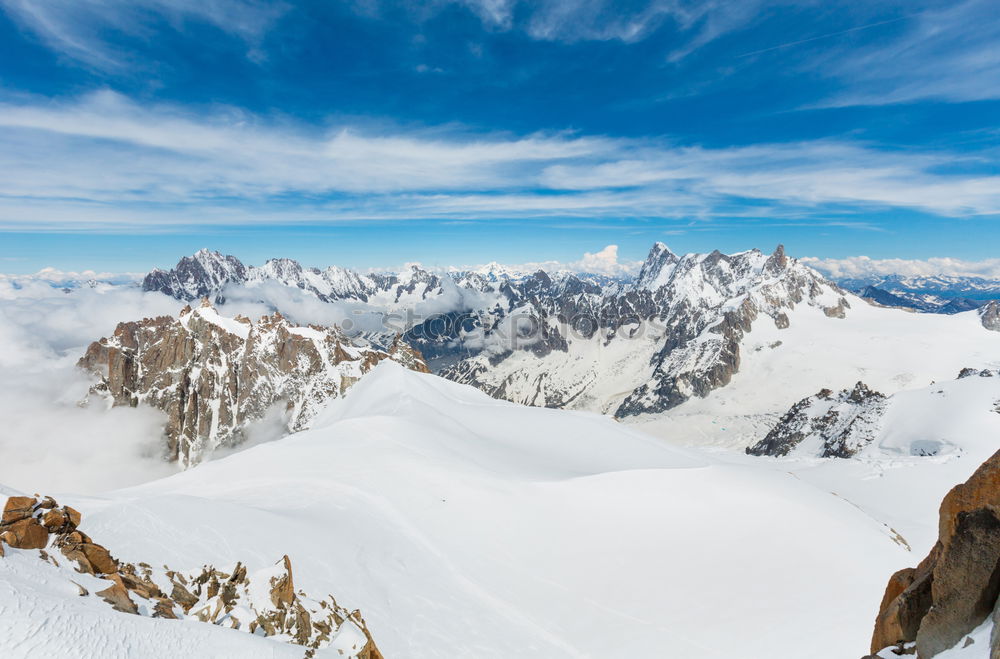 Similar – Image, Stock Photo wonderfull winter day on the Zugspitze