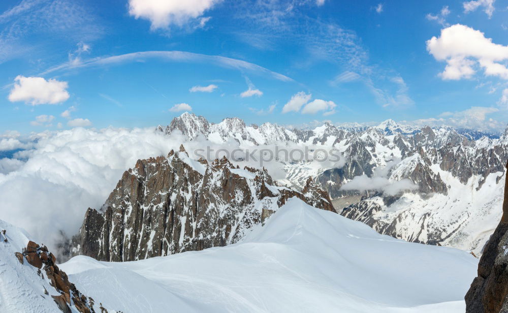 Similar – Image, Stock Photo Alps Landscape Snow Rock