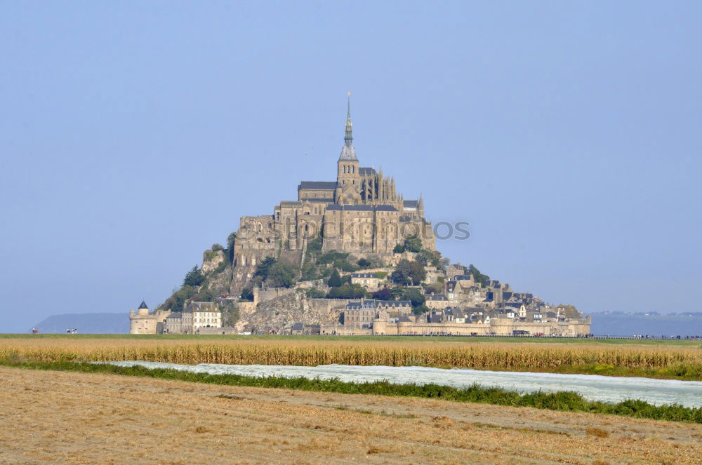 Similar – Mont-Saint-Michel and the sheep