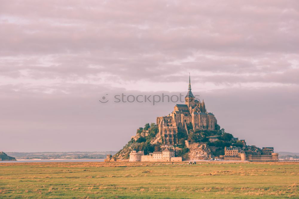 Similar – Mont-Saint-Michel and the sheep