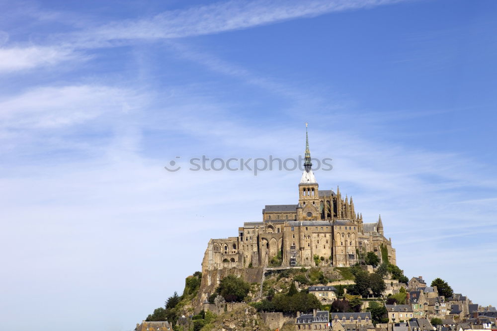 Similar – Image, Stock Photo Mont Saint-Michel