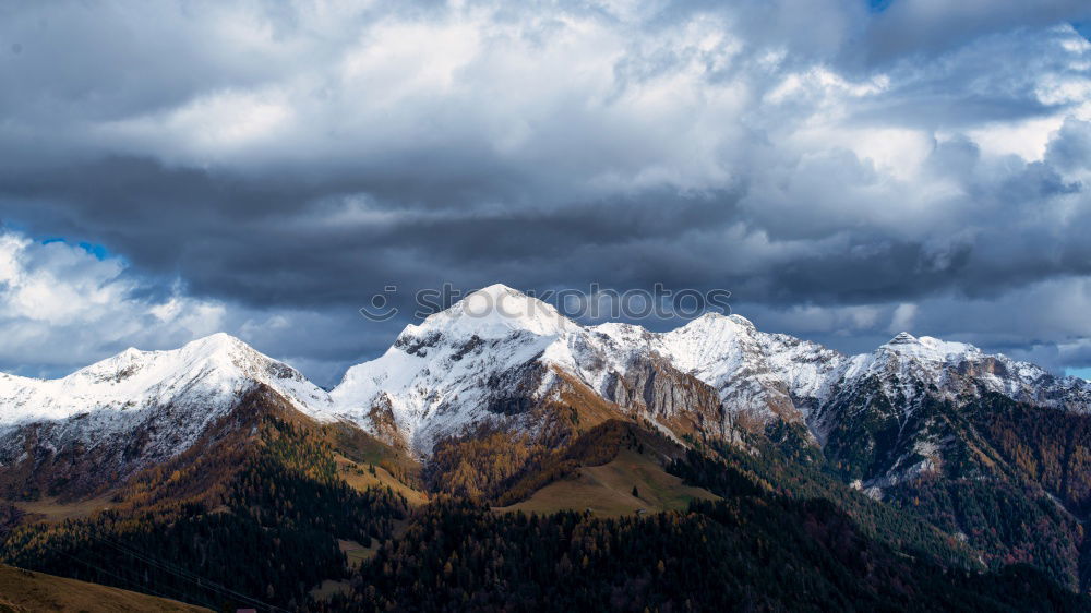 Similar – Blick auf die Ötztaler Berge vom Rettenbachgletscher