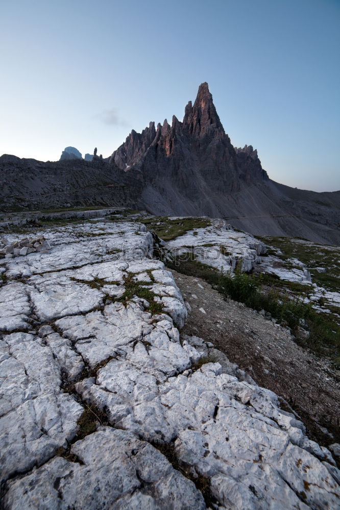 Similar – Image, Stock Photo Three merlons hut between Steinmännchen