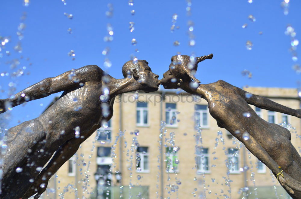 Similar – Image, Stock Photo small rainbow only dreamed at Strausberger Platz