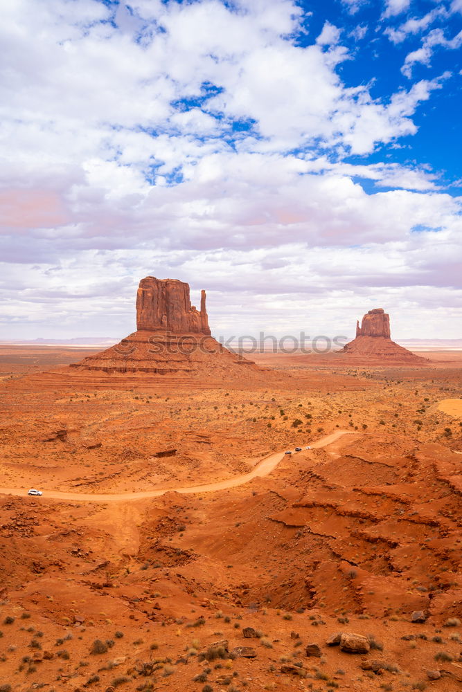 Similar – Image, Stock Photo desert tour Back 1