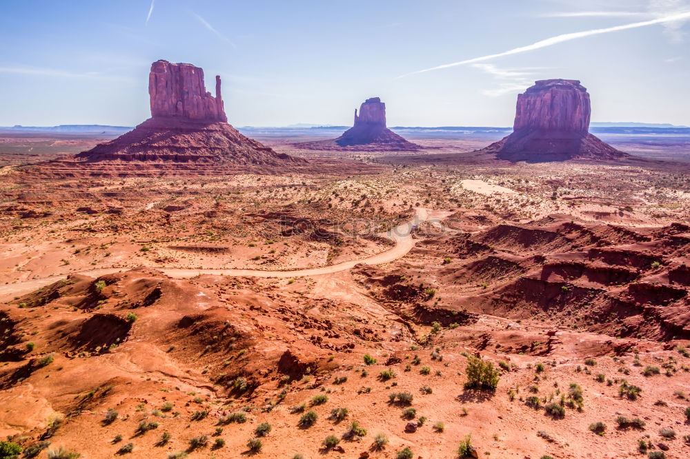 Similar – Landscape photograph of Monument Valley