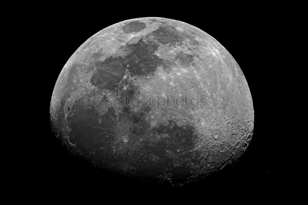 Similar – Image, Stock Photo Gibbous moon Education