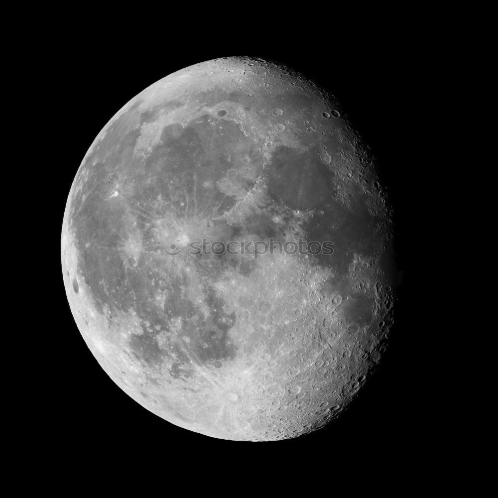 Similar – Image, Stock Photo Gibbous moon Education