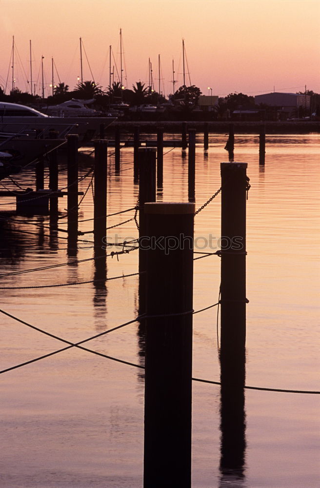 Similar – Image, Stock Photo jetties Sunset Ocean Jetty