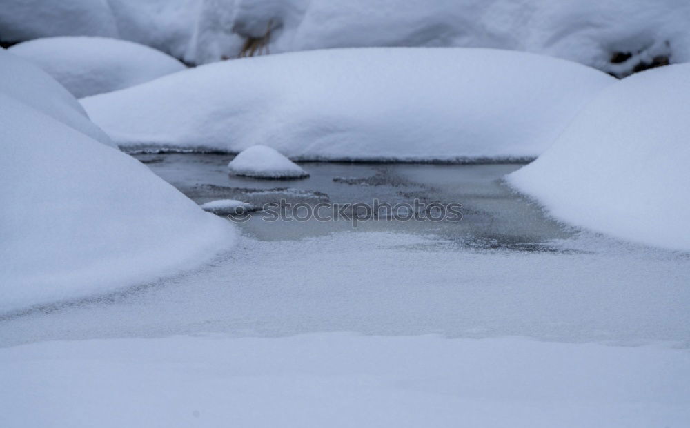 Schlafzimmerblick Winter