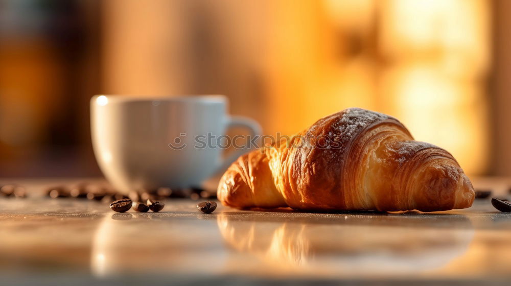 Similar – fresh bread and baked goods on wooden