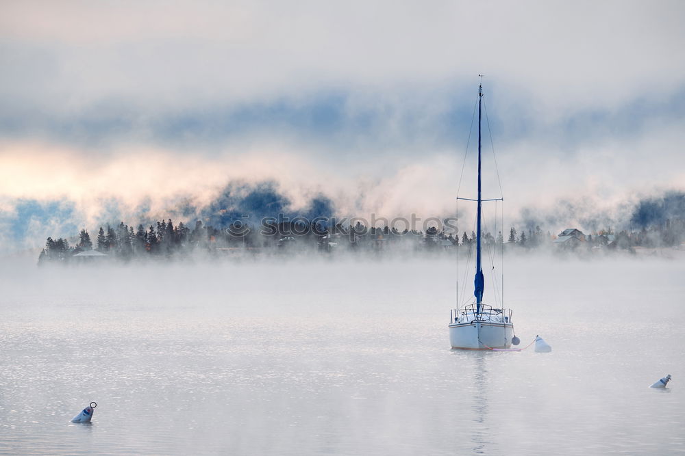 Similar – The Fog Fisherman