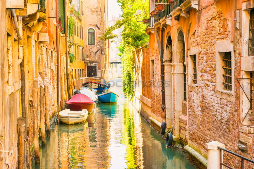 Similar – Image, Stock Photo channel_2 Venice Italy