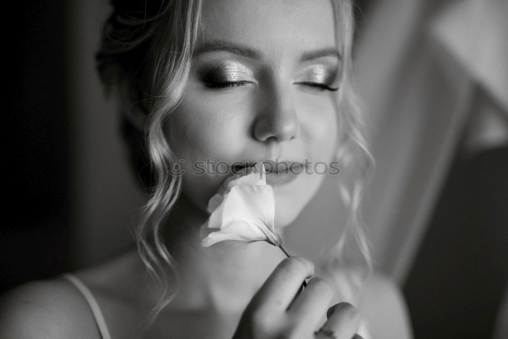 Similar – Image, Stock Photo : ] Feminine Young woman