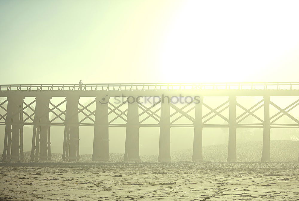 Similar – Image, Stock Photo Terrace and cyclists on the beach