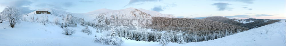 Similar – Alpenpanorama im Winter