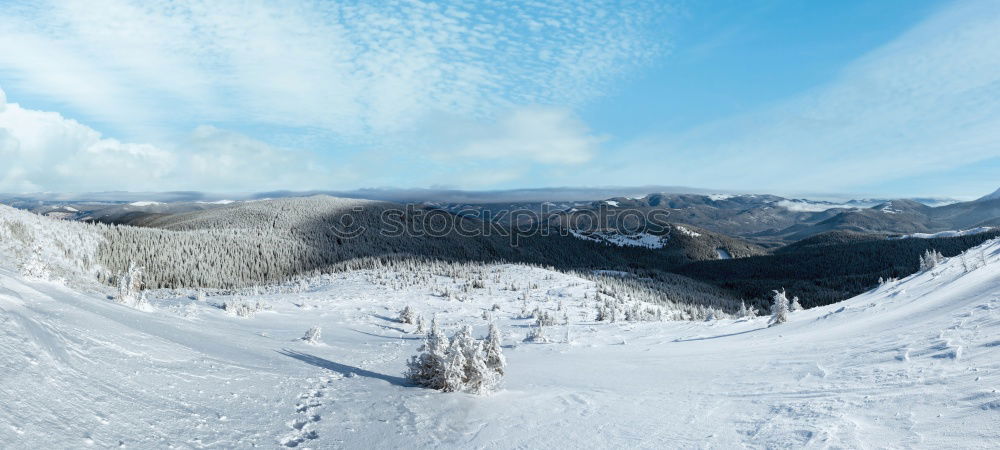 Similar – View from the Unterberg to the foothills of the Alps