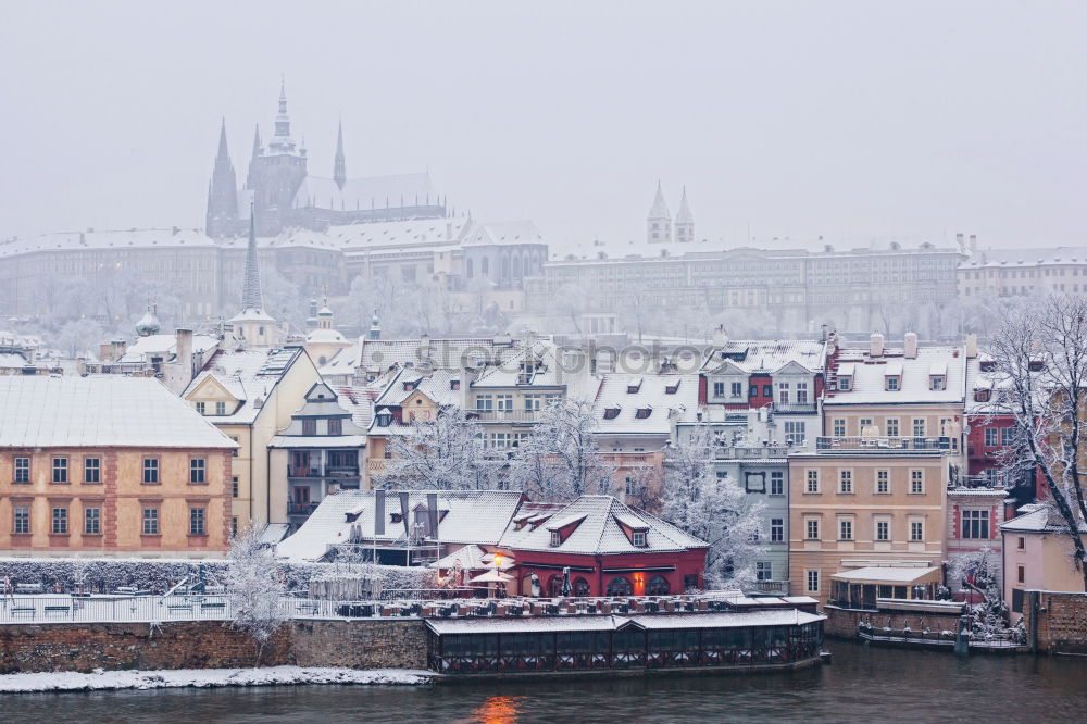 Similar – Image, Stock Photo Winter atmosphere in Salzburg