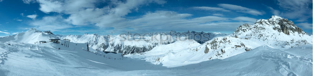 Similar – mountain panorama