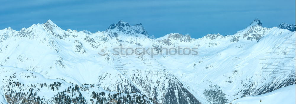 Similar – Image, Stock Photo Winter panorama Garmisch