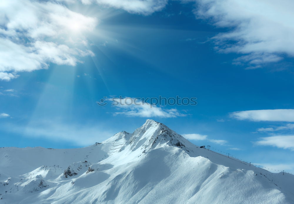 Similar – Image, Stock Photo View of the Bavarian mountains in front of clouds and sky