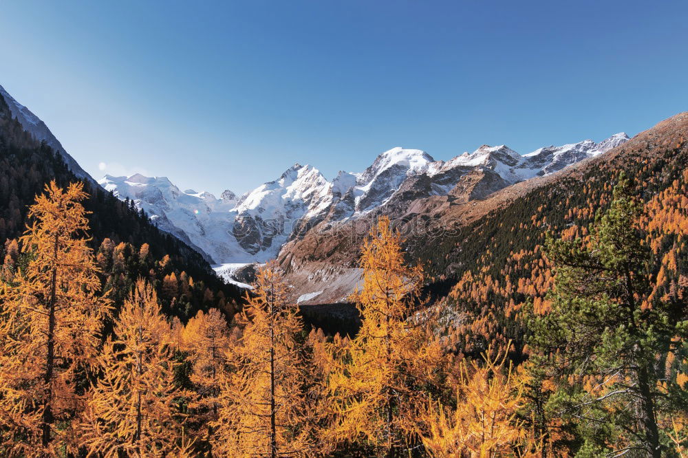 Similar – Berge am Berninapass Natur