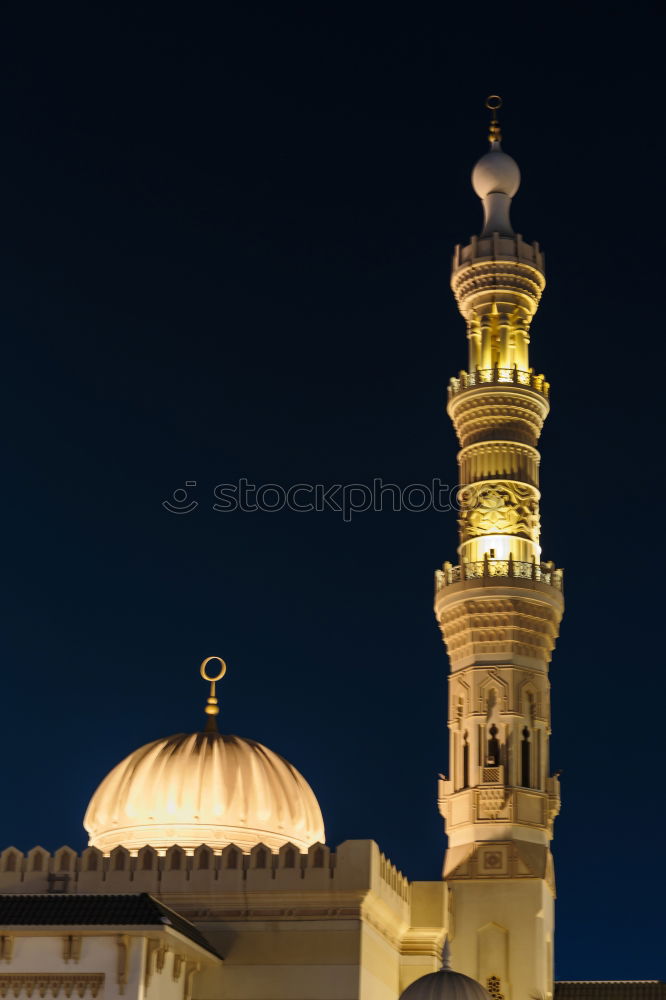 Similar – Rising moon over the Dome of the Rock