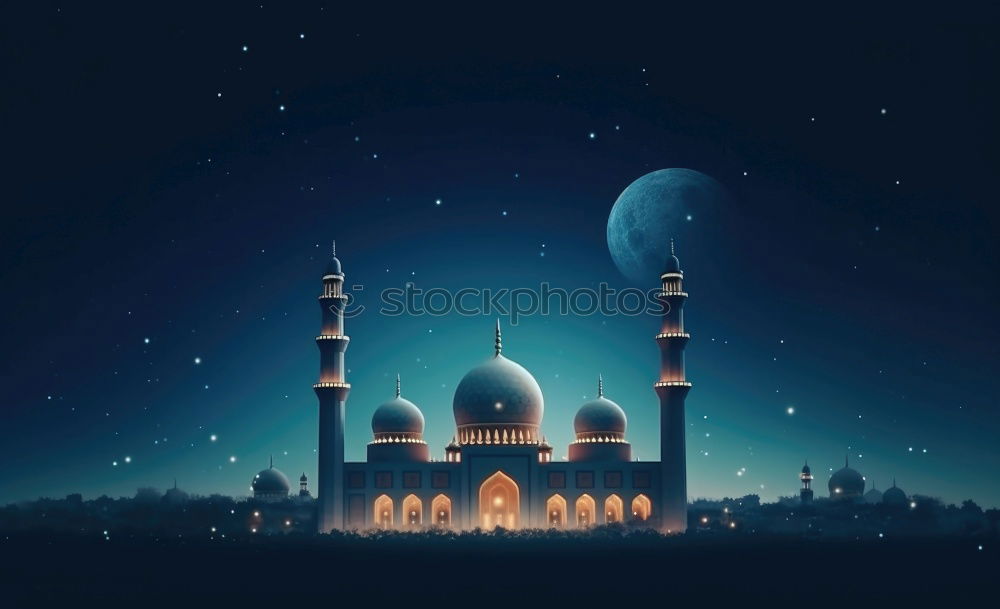 Image, Stock Photo 1001 nights Capital city