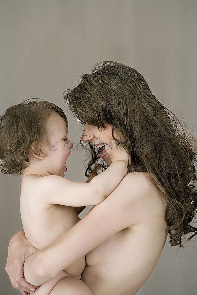 Similar – Image, Stock Photo Kid and mom Parenting