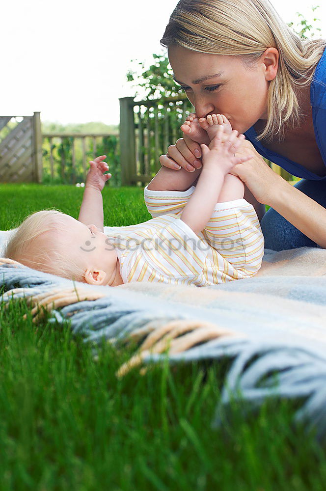 Similar – Baby raising arms arms up