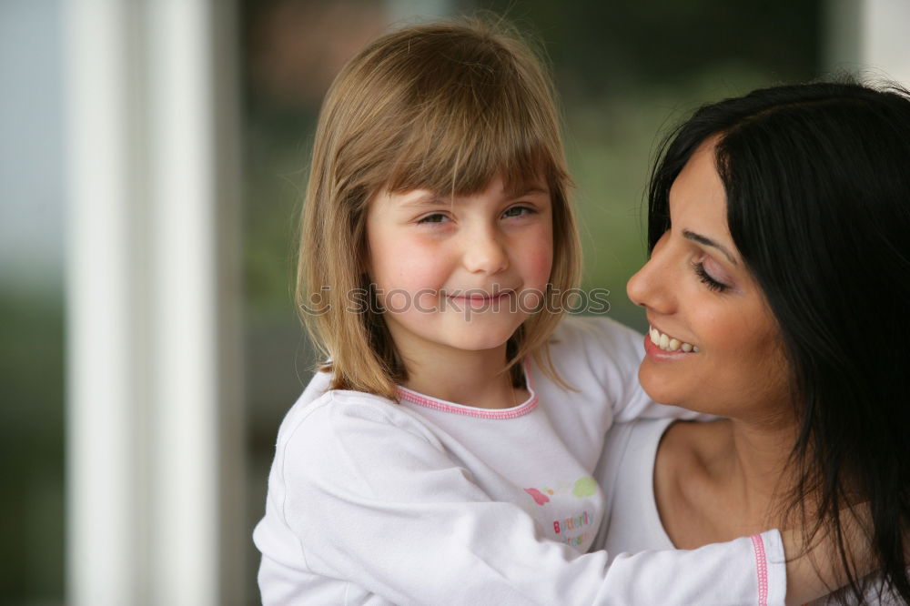 Similar – Image, Stock Photo Brother and sister in great hug in lifestyle image