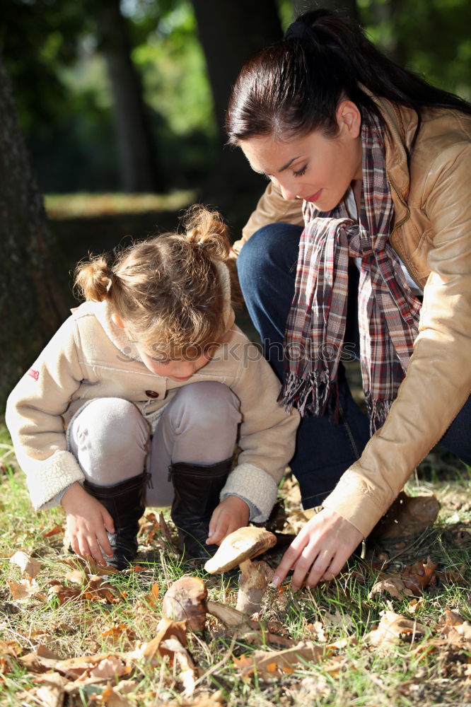 Image, Stock Photo Woman and child play Joy