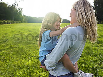 Similar – Image, Stock Photo Happy lesbian family with child