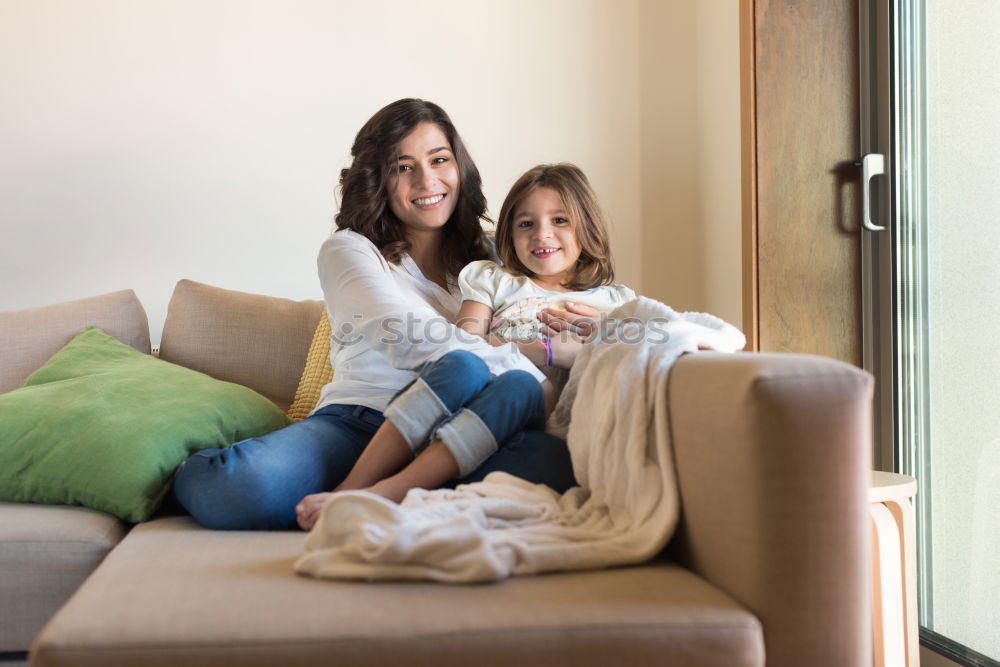 Similar – mother and son happy together at home