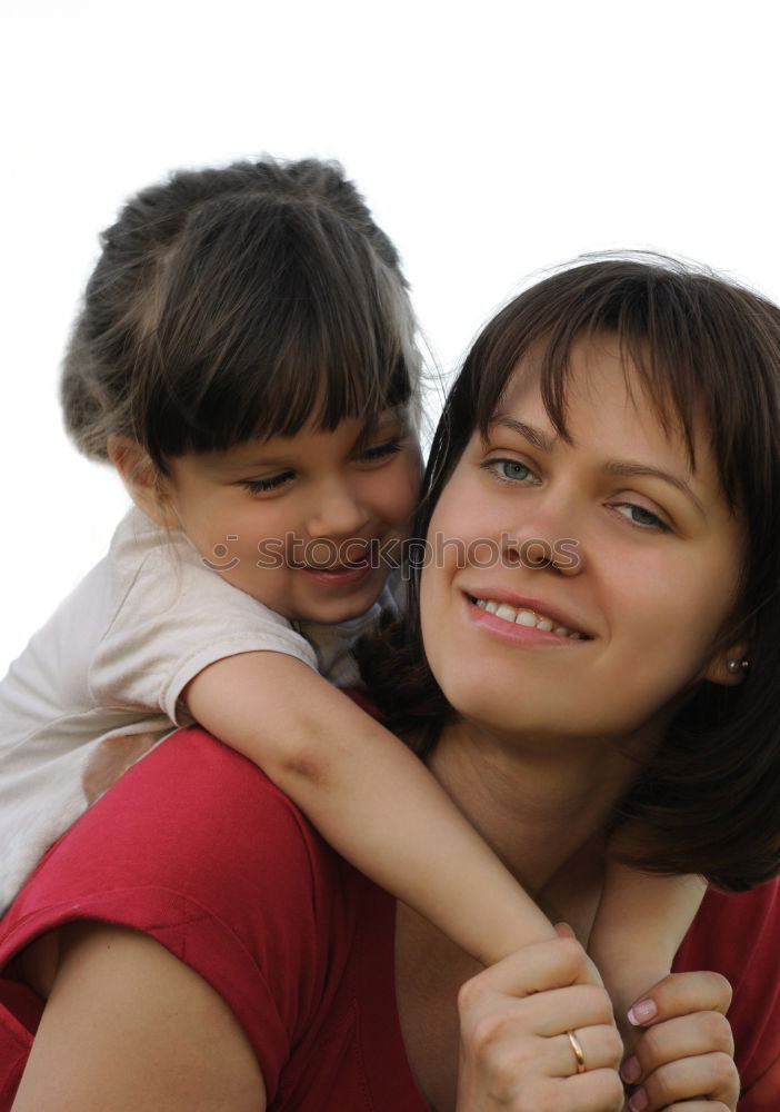 Similar – Image, Stock Photo Happiest mother and daughter