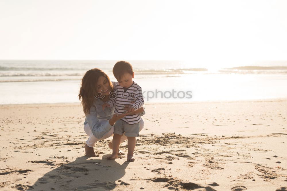 Similar – Image, Stock Photo beach walk Human being