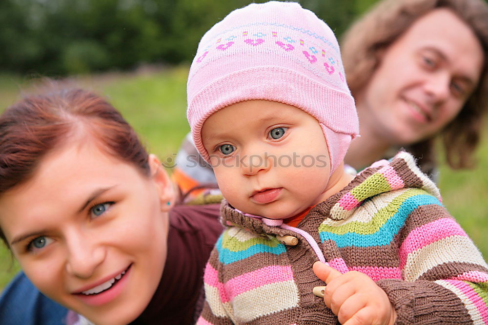 Similar – Little toddler in sitting stroller.