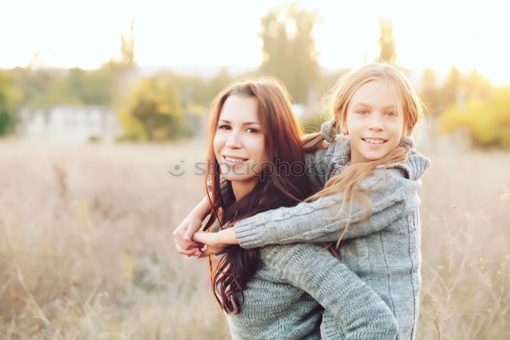 Similar – happy mother and daughter having fun