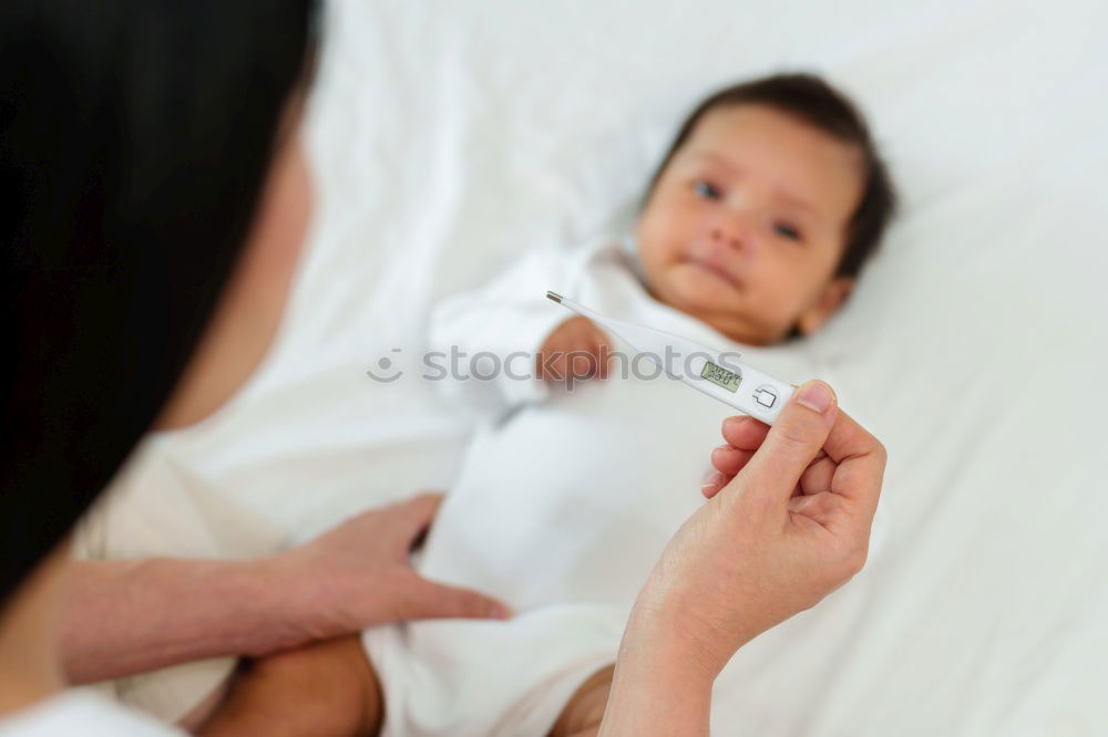 Similar – Image, Stock Photo Baby daughter and Father