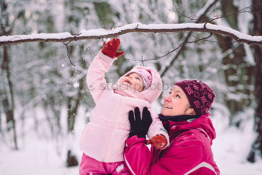 Mother spending time with her children outdoors