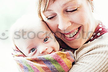 Similar – Image, Stock Photo Kid and mom Parenting